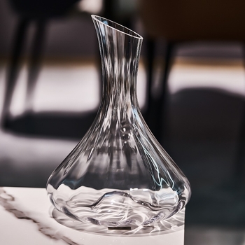 Dékantáló borhoz, európai stílusú kristályüveg, Babaker, kapacitás 1000 ml felett, stílus: könnyű luxus