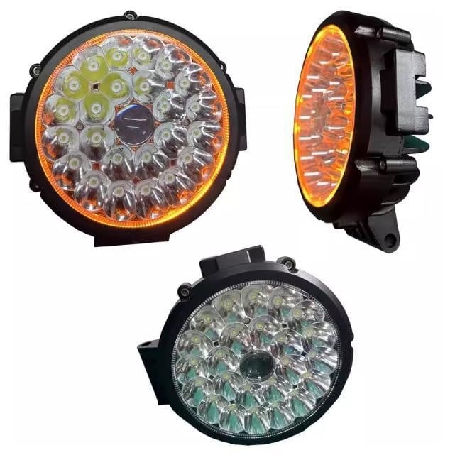 LED radna svjetla za auto, 51W, 12V, leća, aluminijska legura, IP68, model R-90w-w/y