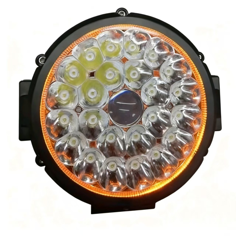 LED radna svjetla za auto, 51W, 12V, leća, aluminijska legura, IP68, model R-90w-w/y