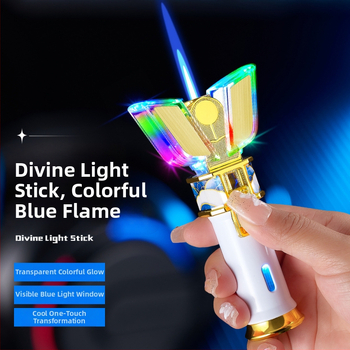 Brichetă metalică cu butan, reutilizabilă, rezistentă la vânt, cu imprimare de siglă și personalizare