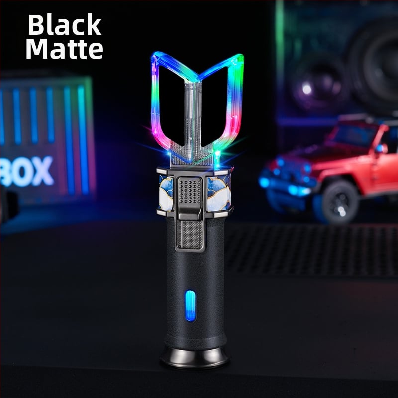 Brichetă metalică cu butan, reutilizabilă, rezistentă la vânt, cu imprimare de siglă și personalizare