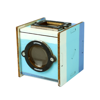 Vizor optic DIY la talie — Jucărie STEM pentru fizică, lemn, electric, kit educațional multifuncțional pentru 7–14 ani