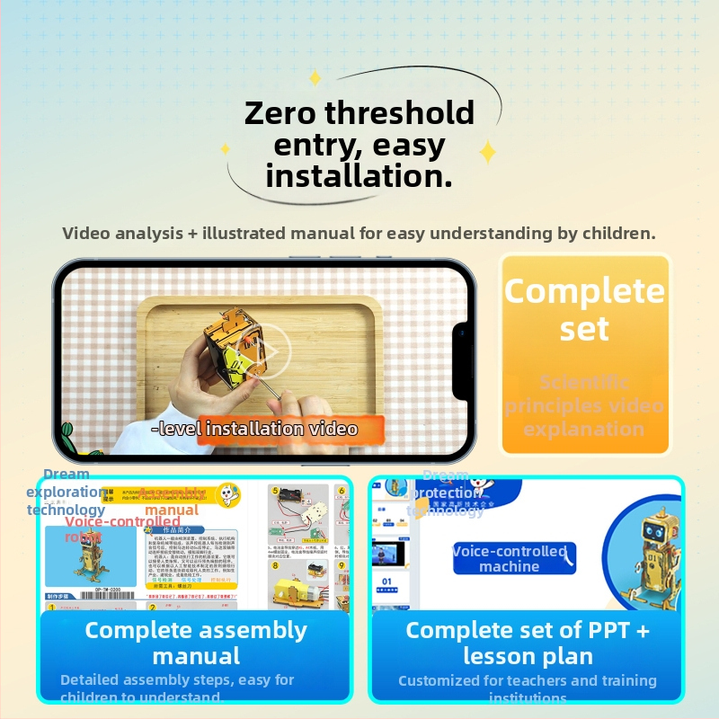 Vizor optic DIY la talie — Jucărie STEM pentru fizică, lemn, electric, kit educațional multifuncțional pentru 7–14 ani