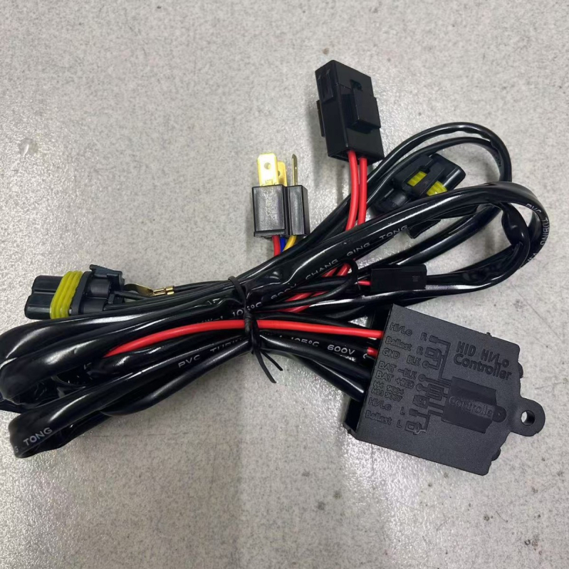 H4 HID Jedan na Dva Vodootporna Žična S Lijekom i Modifikacijom Leće, 12V 55W 30000lm