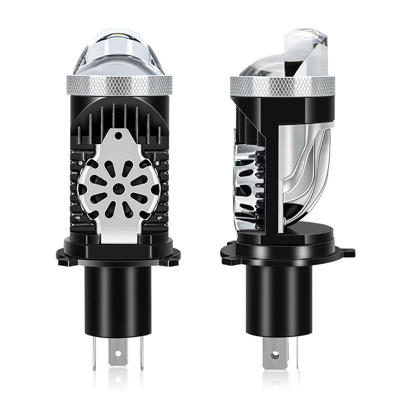 H4 LED prednje svjetlo za automobile s dvostrukim snopom i laserskom lećom, direktno priključivanje, 65W, 24V, 6000–12000 lm, univerzalna kompatibilnost