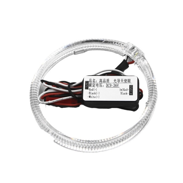 OLPS LED anđeoske oči s vodilicom svjetla, 95 mm (3") i 80 mm (2,5") dvostruke leće, ultra jasne