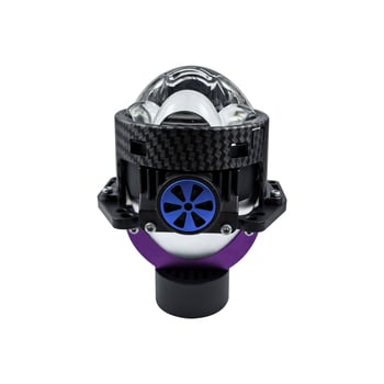 Automobilska prednja svjetiljka – 3 LED, izravni snop, dvostruka leća, dvostruki ventilatori, 12V