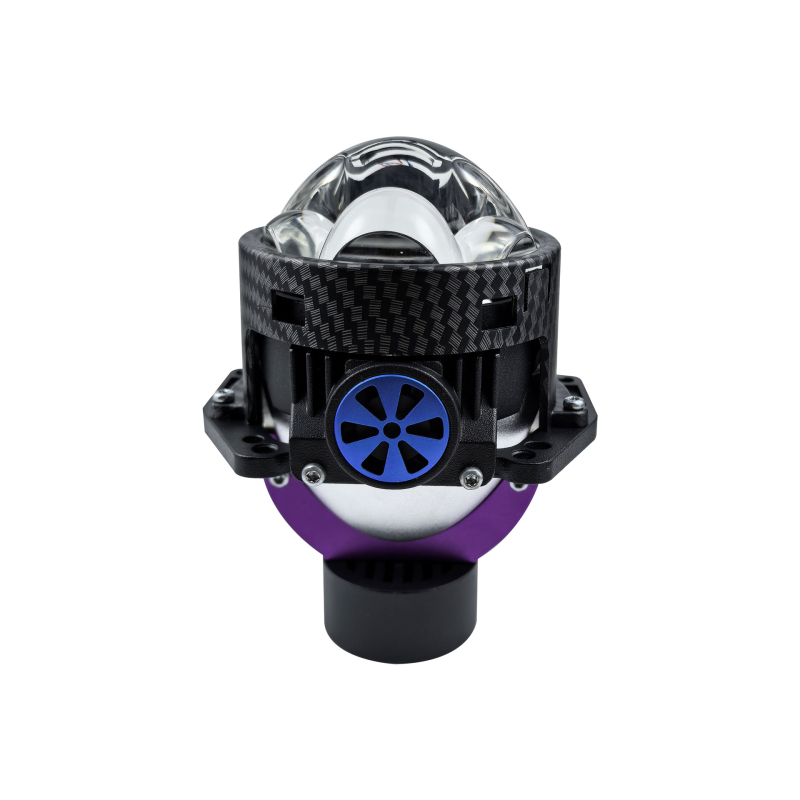Automobilska prednja svjetiljka – 3 LED, izravni snop, dvostruka leća, dvostruki ventilatori, 12V
