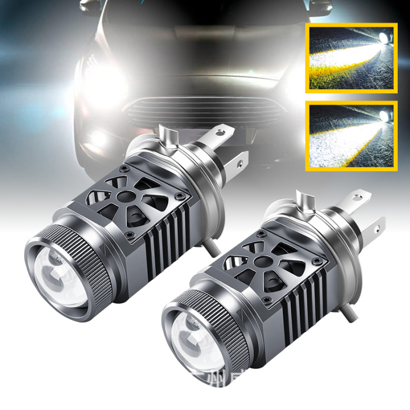 H4 LED prednje svjetlo s dvostrukim lećama, Plug-In, 42W, 9-36V, 8000lm, IP67, P99