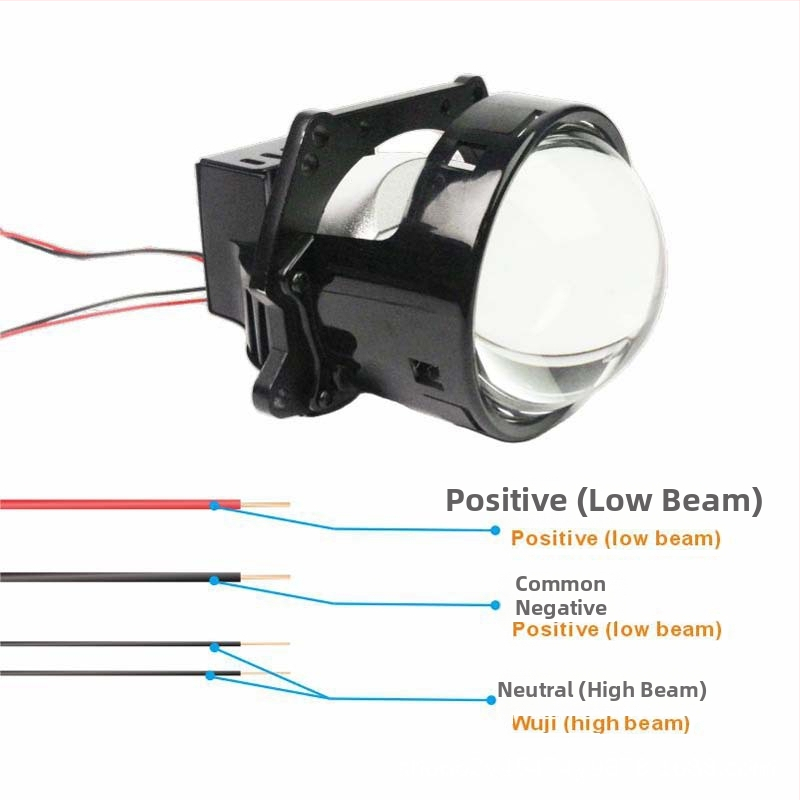 LED prednje svjetlo s laserskim lećama - LED izvor 3570, kućište od aluminija, IP65, 8500 lm