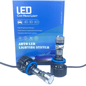 GOONGO LED prednje svjetlo automobila s malom lećom GO-68, 70W, 12V, 35000LM, vijek trajanja 5000 sati