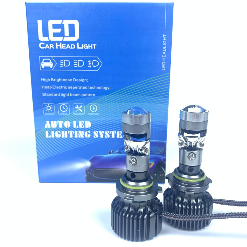 GOONGO LED prednje svjetlo automobila s malom lećom GO-68, 70W, 12V, 35000LM, vijek trajanja 5000 sati