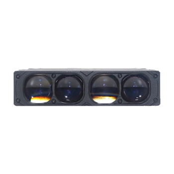 LED reflektor za vozila, četiri oka, 80W, 12V, 6000lm, 6000K, avionski aluminij