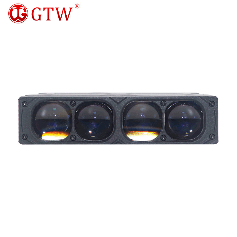 LED reflektor za vozila, četiri oka, 80W, 12V, 6000lm, 6000K, avionski aluminij