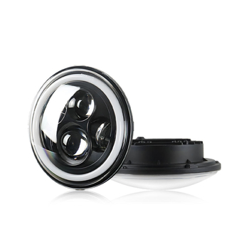 7-inčni Wrangler far s četiri LED diode i kružnom Angel Eye lećom za automobile i motocikle