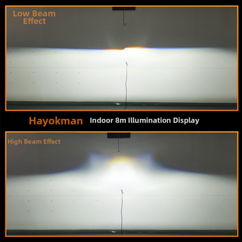 Optical Energy 24V leća za kamionsko svjetlo, dvostruko svjetlo, integrirano daleko i blizu, aluminijska legura, 55–65W