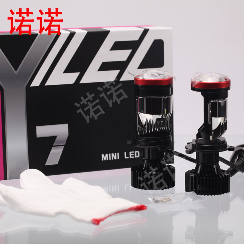 H4 LED prednje svjetlo za automobil – leća, 70W, 9–32V, 5.000–10.000 lm, IP68, 50.000 h