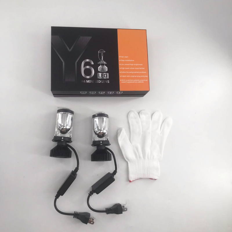 H4 LED prednje svjetlo za automobil – leća, 70W, 9–32V, 5.000–10.000 lm, IP68, 50.000 h