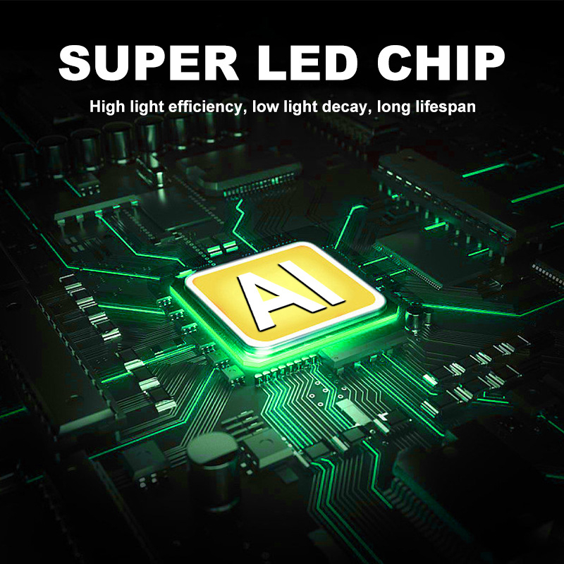 Automobilske LED svjetla, 55W visoki snop / 36W niski snop, 12-24V, 3000lm, IP68, univerzalni model