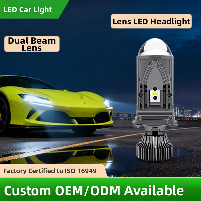 Automobilske LED svjetla, 55W visoki snop / 36W niski snop, 12-24V, 3000lm, IP68, univerzalni model