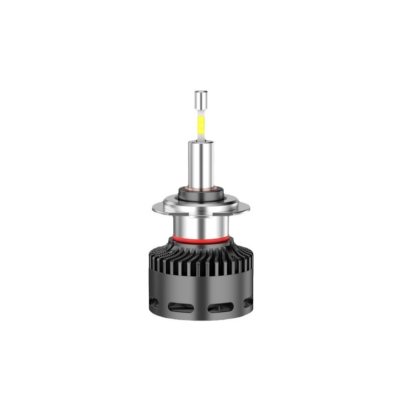 LED automobilni far s bakrenim toplinskim cijevima, integrirani bakreni dizajn, 55W, 12V, IP68, 6500lm, 5000h