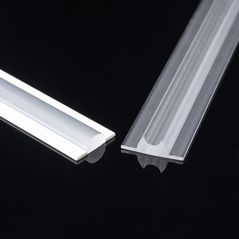 Dinghe Προσαρμοσμένος LED οδηγός φωτός — φακός, λωρίδα οδηγού φωτισμού και σωλήνας οδηγού φωτισμού, PMMA, 85–90% διαπερατότητα, γωνία δέσμης 40°, μοντέλο DHT-Y-00323