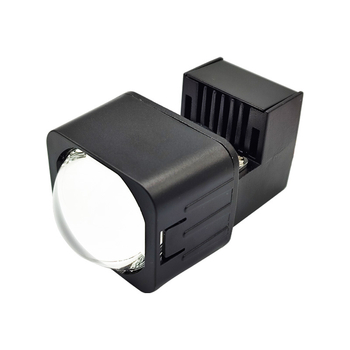 LED kettős fókuszú lencsés fényszóró modul autókhoz és motorkerékpárokhoz, univerzális kompatibilitás, 45W, 9–16V, 3700lm, IP68, 30000h