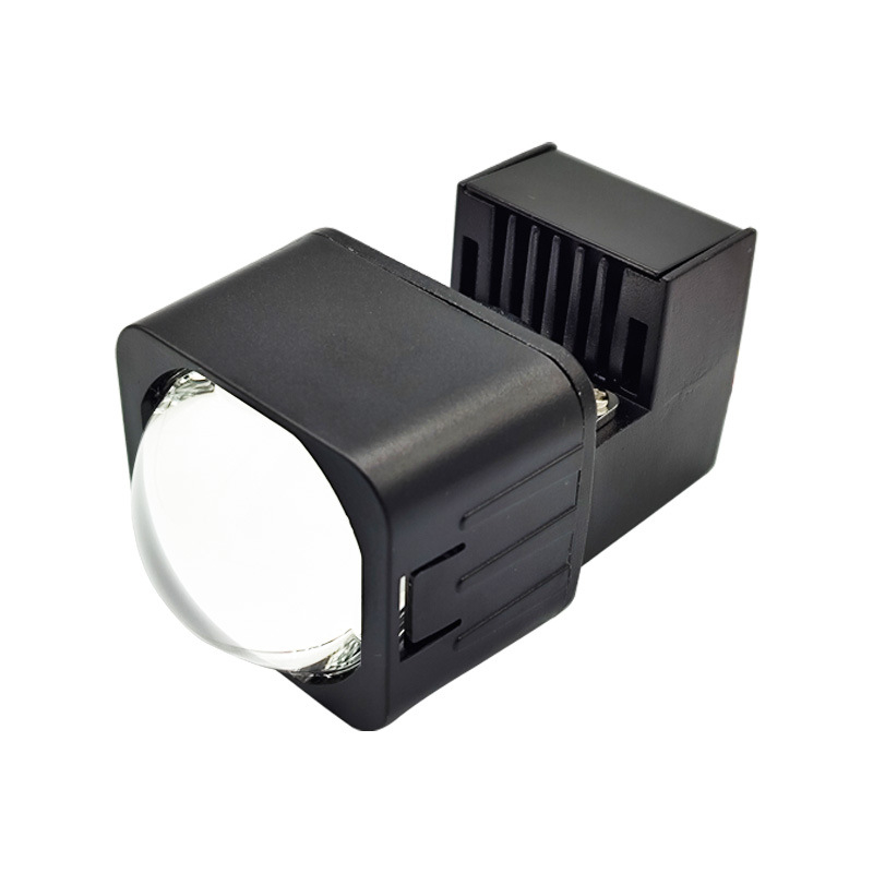 LED kettős fókuszú lencsés fényszóró modul autókhoz és motorkerékpárokhoz, univerzális kompatibilitás, 45W, 9–16V, 3700lm, IP68, 30000h