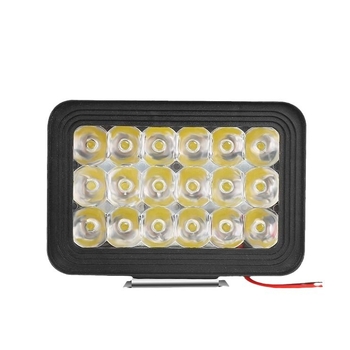 Motorkerékpár előtti LED lámpa külső lencsével, elektromos triciklihez, 12V, 80A