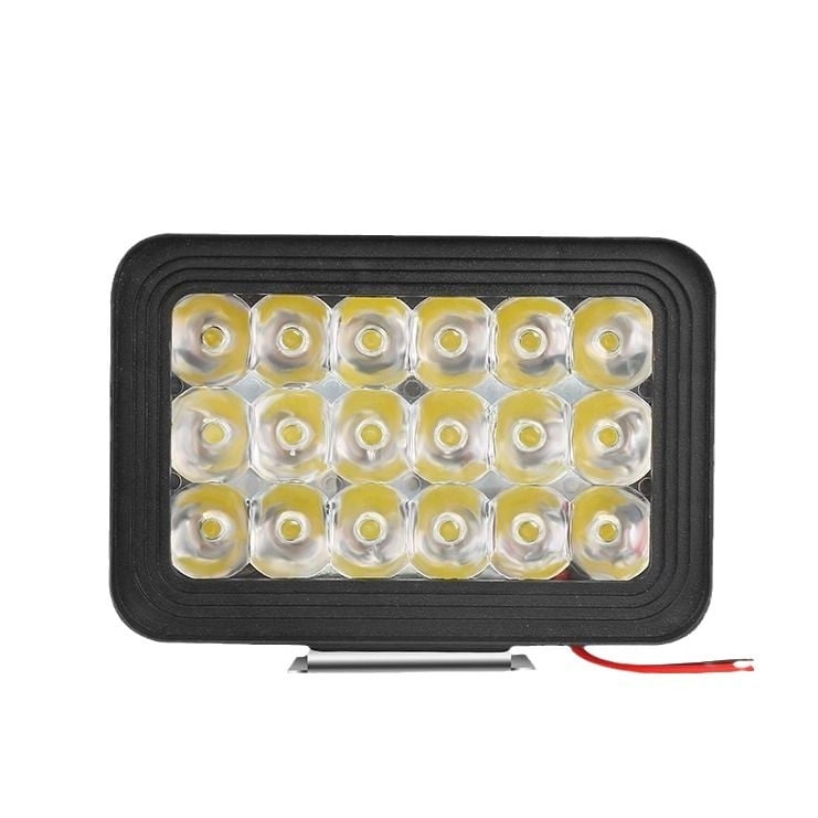 Motorkerékpár előtti LED lámpa külső lencsével, elektromos triciklihez, 12V, 80A