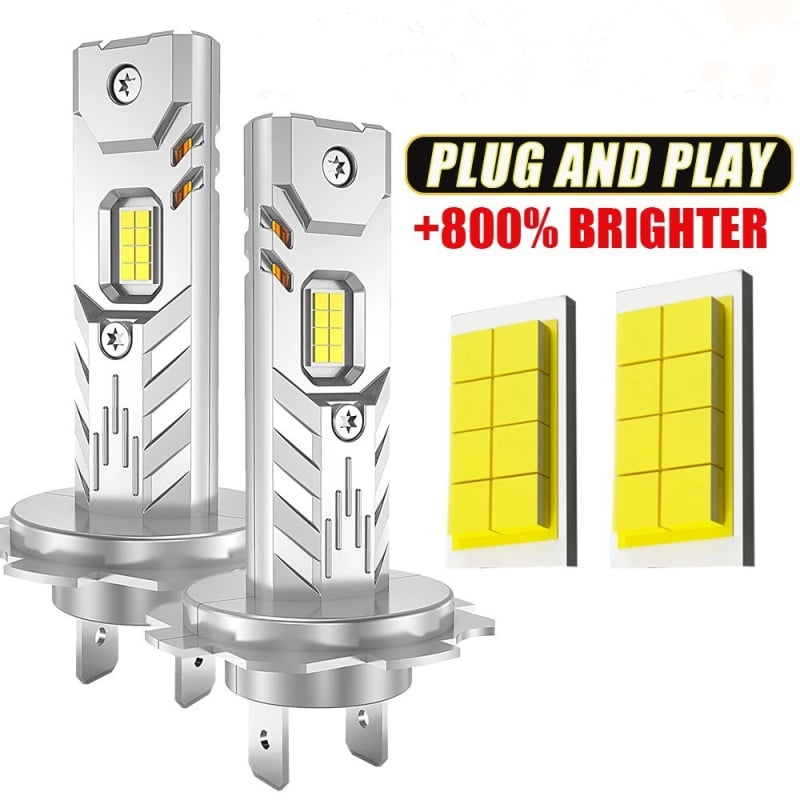 Z6 1:1 integrirano LED prednje svjetlo za H4/H11/H7 – plug-in, 12–24V, 60W, 6000K