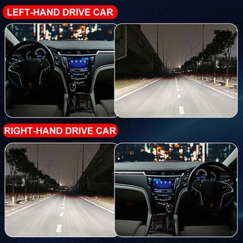 Auto LED far s dvostrukom lećom, kompatibilan s H4/H7 i 9005/9006, 55W, 12V, 10000LM, LED 3570, bez montaže