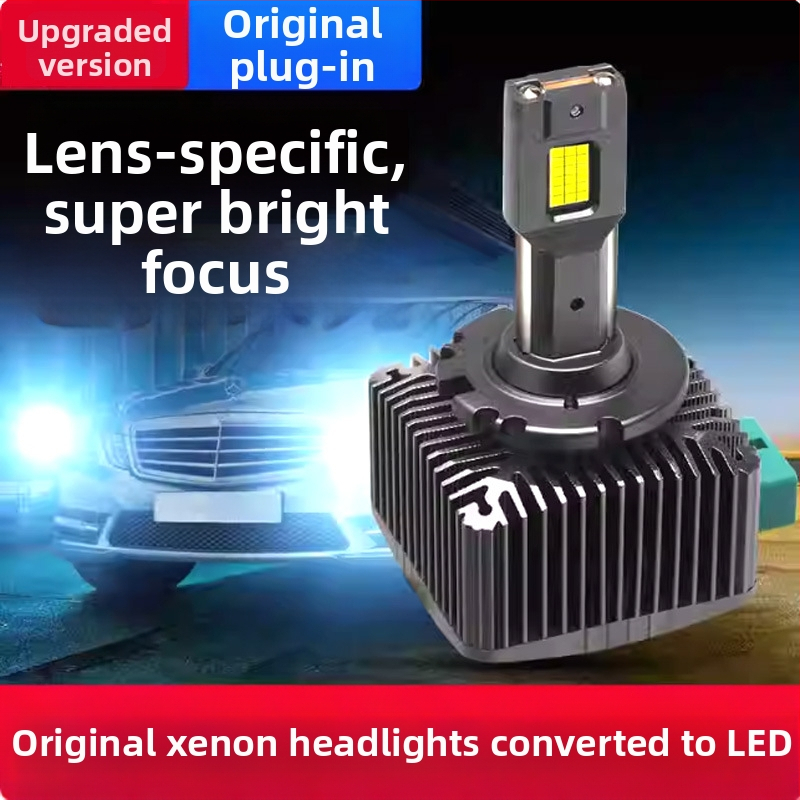 LED D-sorozat autófényszóró izzó, kompatibil D1S/D2S/D3S/D4S/D5S/D8S, 50W, 12V, 8000 lm, IP67, 10000 óra