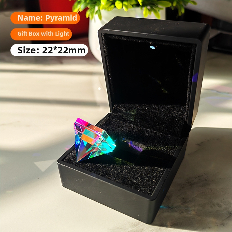 Slnečný zachytávač – kubická prismová pyramída, viacstranný, pre fyzikálne experimenty | Jingxin