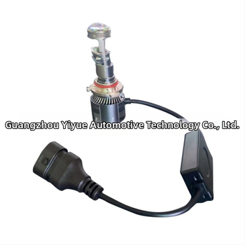 LED prednje svjetla s dvostrukim lećama za vozila, kompatibilni s H7, H8, H11, 9005, 9006
