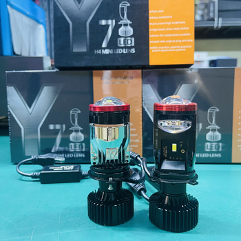 Y7d-h4 Matrix stílusú H4 fényszóró, 12-24V DC, 6500LM