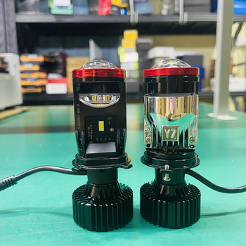 Y7d-h4 Matrix stílusú H4 fényszóró, 12-24V DC, 6500LM