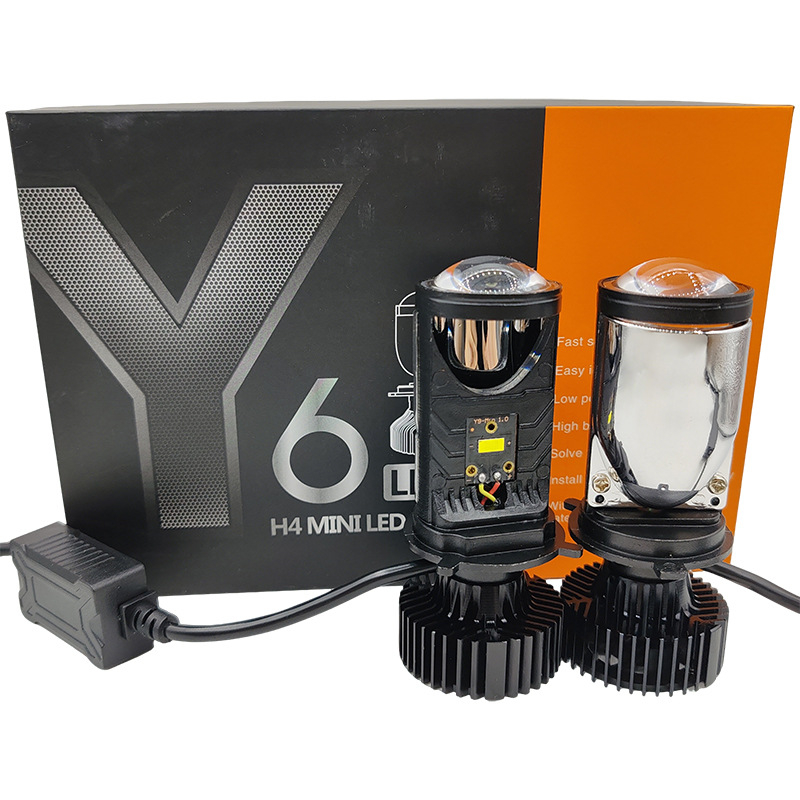 LED auto far matrica H4 s integriranom fisheye lećom, IP68, 12-60V, 4200 lm