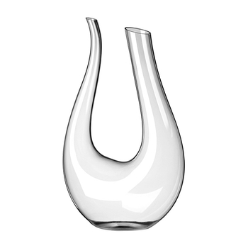 Vörösbor-dekanter üvegből, tömeg 500 g, modern minimalista stílus, 2020 őszén debütál