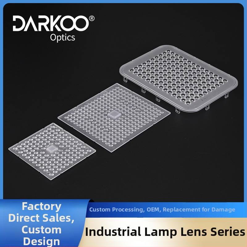 Φακός εξωτερικού φωτισμού, γωνία δέσμης 90°, UV-ανθεκτικό PC, συμβατός με LED πηγές 3030/2835, μοντέλο DK-282-90-lens-196h1