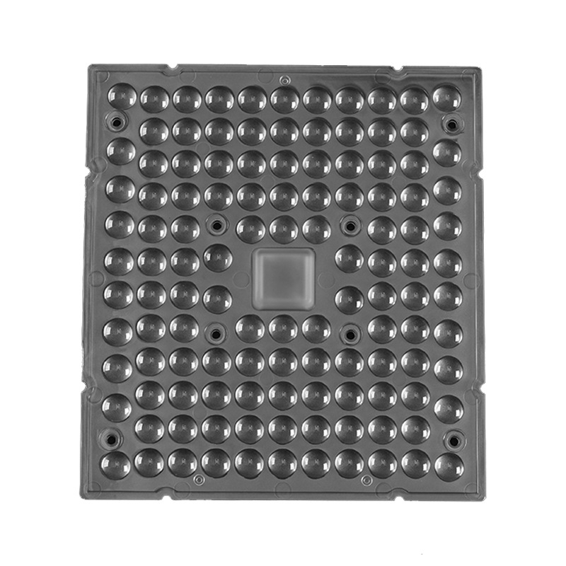 Φακός εξωτερικού φωτισμού, γωνία δέσμης 90°, UV-ανθεκτικό PC, συμβατός με LED πηγές 3030/2835, μοντέλο DK-282-90-lens-196h1