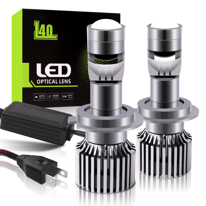 L40 LED autófényszóró – 12V, 33W, 8000LM, IP68, alumínium ház
