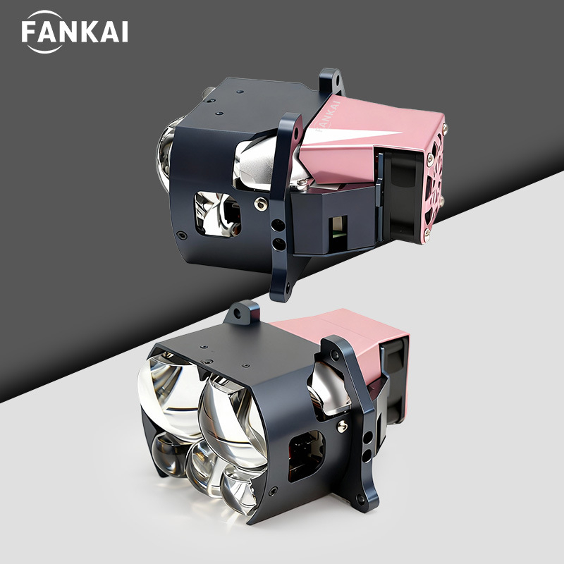 Automobilsko LED svjetlo s direktnim LED-om, kvadratnim ogledalom i prozirnom lećom – 97W, 12V, 13200 lm, 50.000 h, univerzalna kompatibilnost