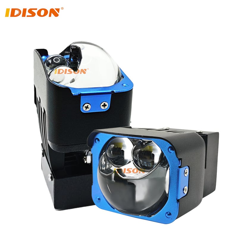 LED automobilska svjetla s dvostrukom direktnom matricnom lećom 1,6 inča, model J7s 1,6 inča dvostruka direktna, 35W niska / 58W visoka, 9-16V, 1200 lux nisko / 4000 lux visoko, vijek trajanja 50 000 h