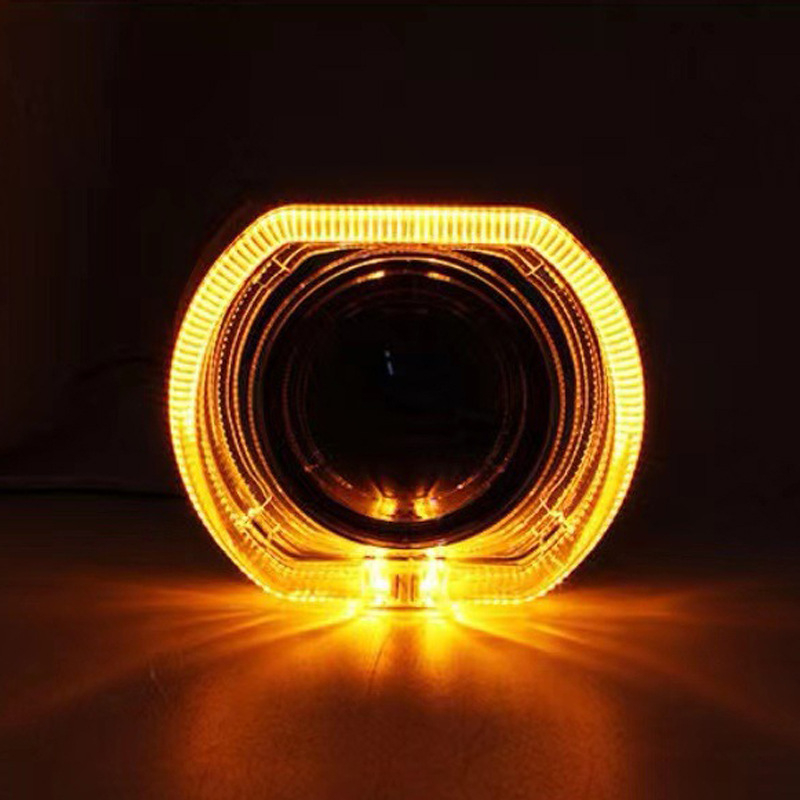 LED prednja leća svjetla s integriranim Angel Eye poklopcem — univerzalna kompatibilnost, IP67, 9-36V, 5W, 500LM