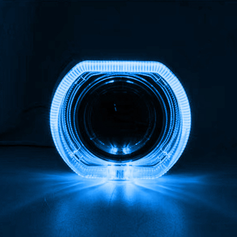 LED prednja leća svjetla s integriranim Angel Eye poklopcem — univerzalna kompatibilnost, IP67, 9-36V, 5W, 500LM