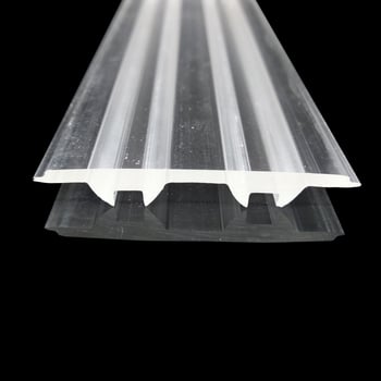 PMMA οπτικοί φακοί με διπλή σειρά και γραμμικοί φακοί φωτισμού, γωνίες δέσμης 30°/60°/90°, διαπερατότητα 89–92%, μοντέλο 7896