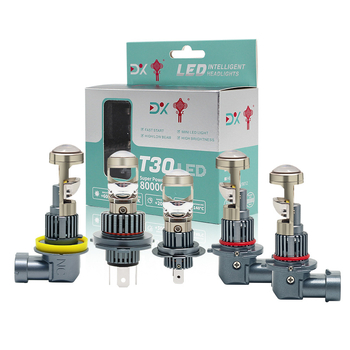 Dixiang T30 LED elsőfényszóró fisheye lencsével - Plug-In, 60W, 9-36V, CSP3570, 5000-8000lm, IP68