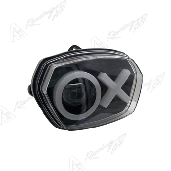 Vespa 150 LED leća prednjeg svjetla, aluminij+PC konstrukcija, 24V, LED izvor, kompatibilno s Vespa 150