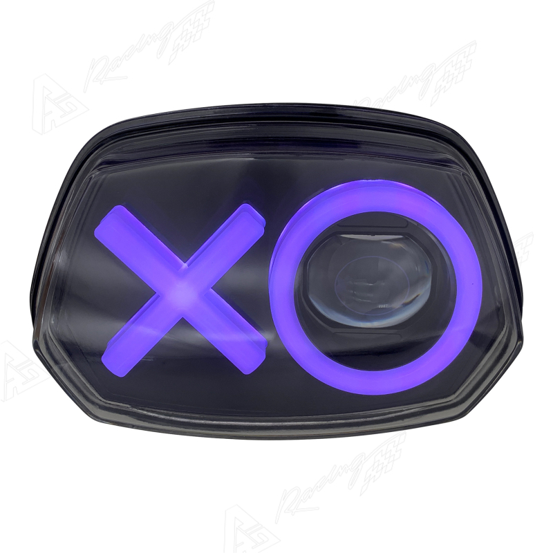 Vespa 150 LED leća prednjeg svjetla, aluminij+PC konstrukcija, 24V, LED izvor, kompatibilno s Vespa 150